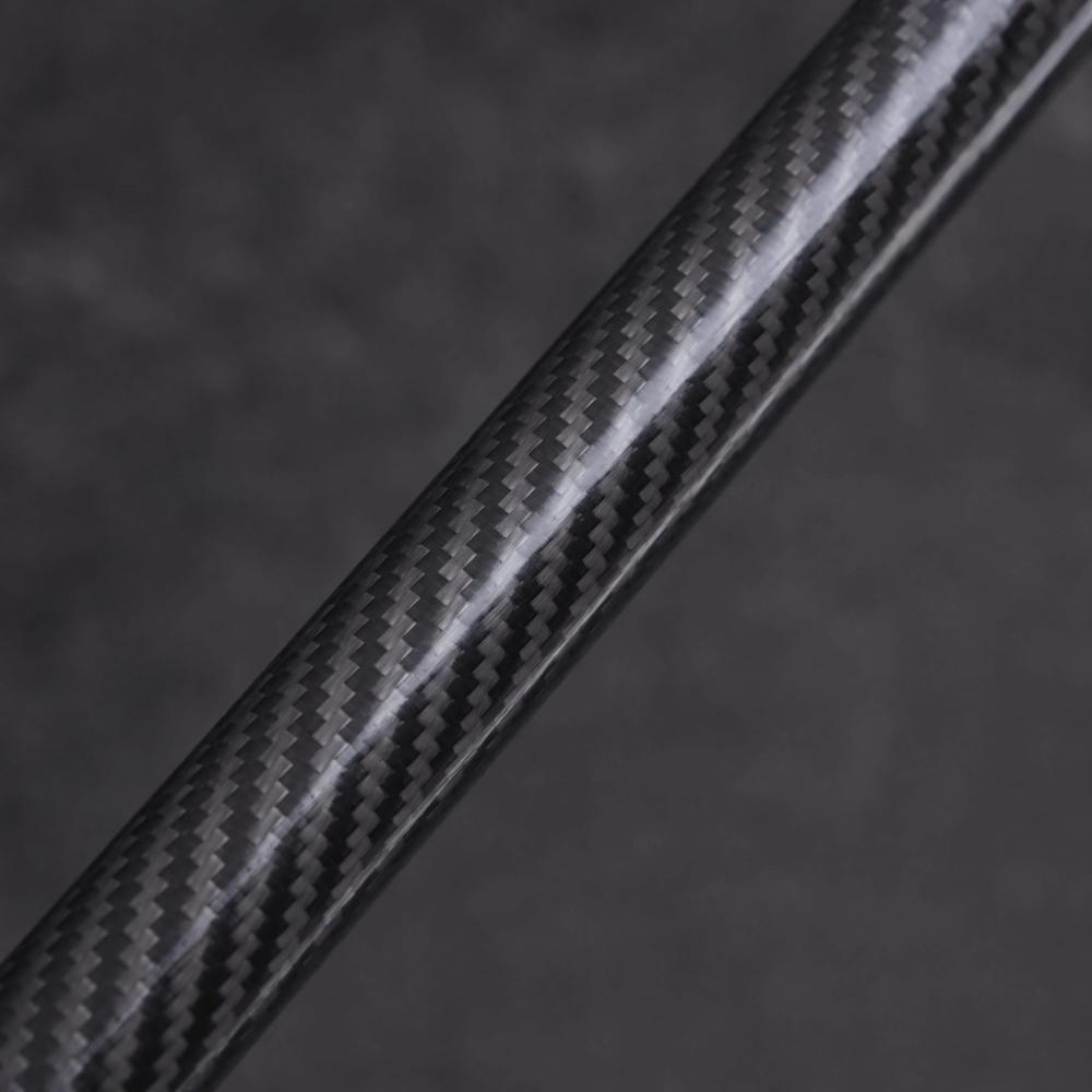 Black Pool Cue Extension Carbon Fiber Cue Extension Black Billiard Billiard Games чёрный
