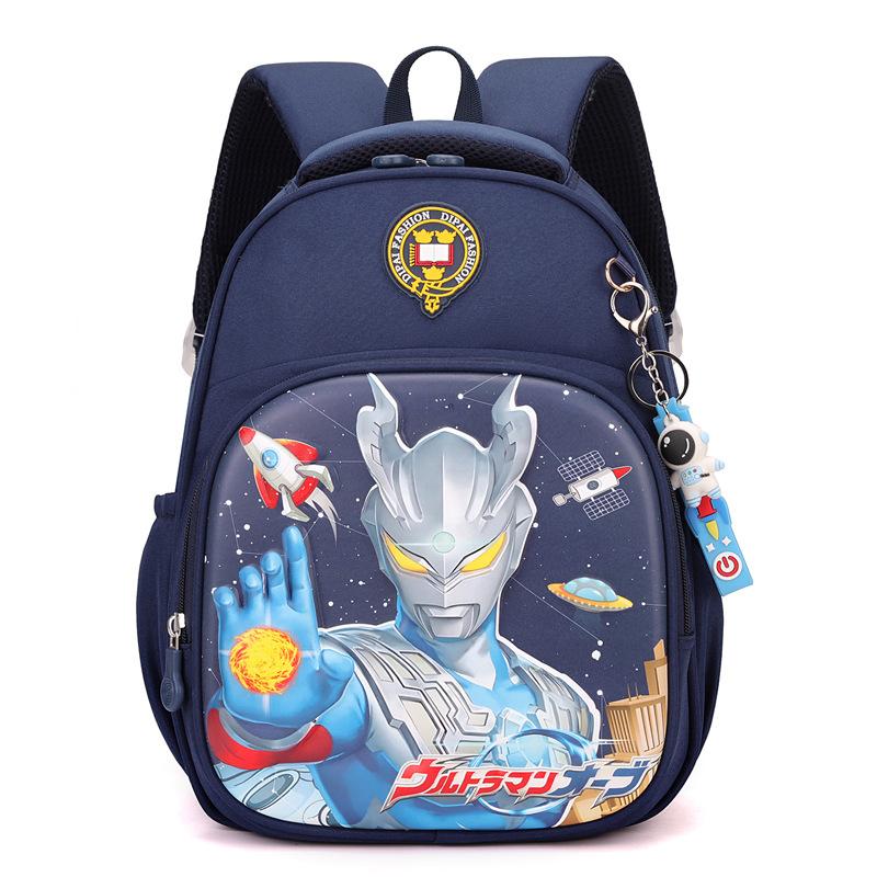 New Cartoon Kindergarten Elsa Princess Backpack Lightweight Spine-Protecting Small Backpack Cute Large-Capacity Children'S Backpack
