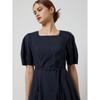 Cc Collect Volume Sleeve Square Neck Dress C252mse137