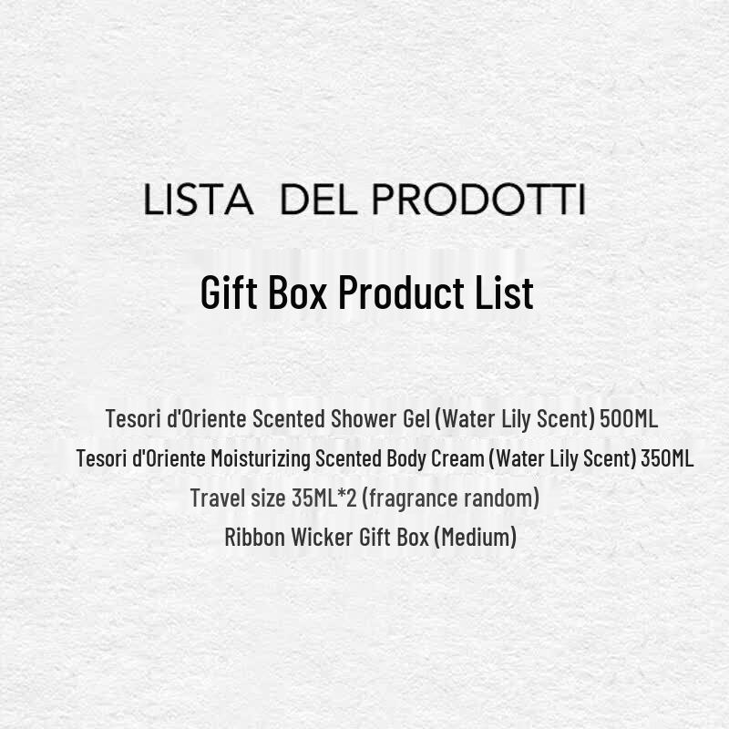 Tesori D'oriente Scented Shower & Hair Care Gift Set