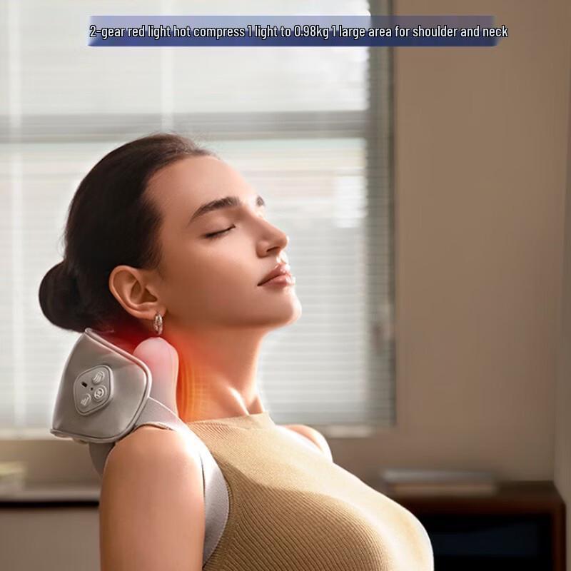 Westinghouse Shoulder & Neck Massager with Red Light Heat CN plug (adapter included)