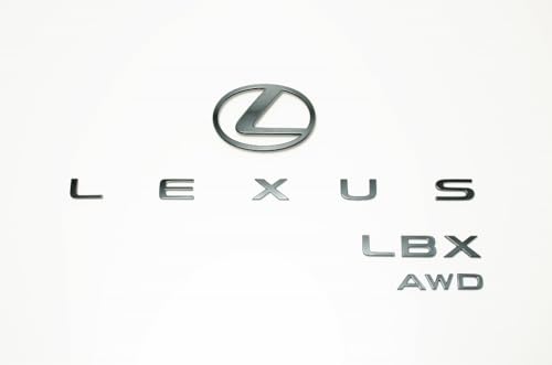 [Grazio&Co.] AWD logo BK onyx for Lexus LBX AWD cars