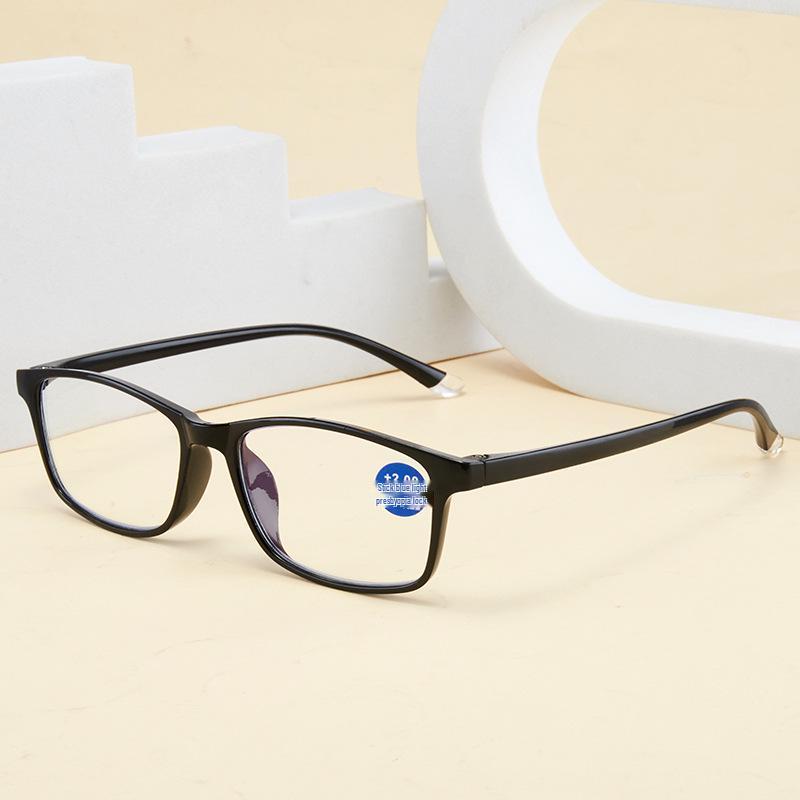 Men's Retro Anti-Blue Light Reading Glasses for Seniors