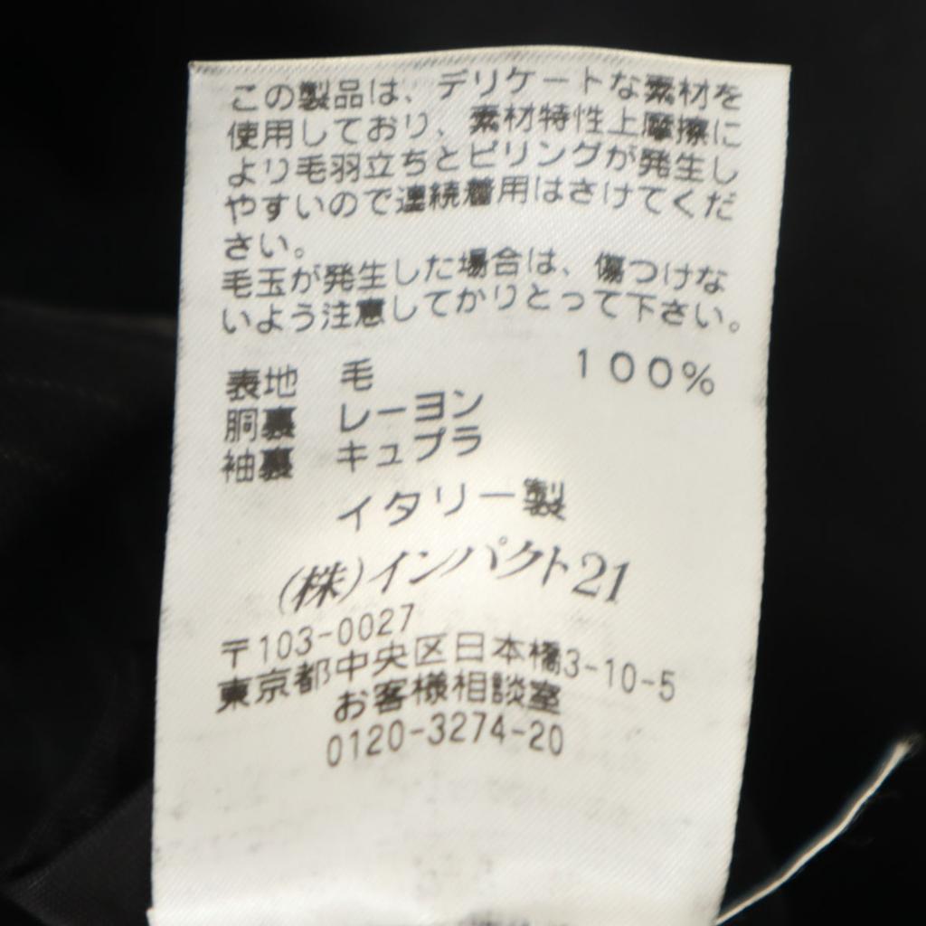 Ralph Lauren Striped Pattern Tailored Jacket 36 Black Men's Used