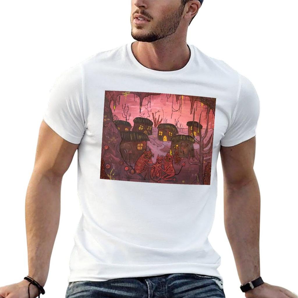 devil town TShirt Creative Graphic Tee Shirt