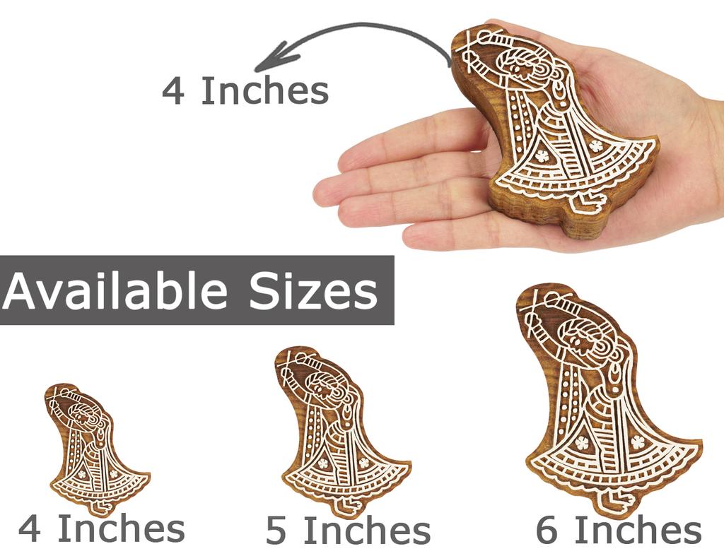 IBA Indianbeautifulart Textile Printing Block Asian Block Hand Carved Wooden Stamp Wood Block