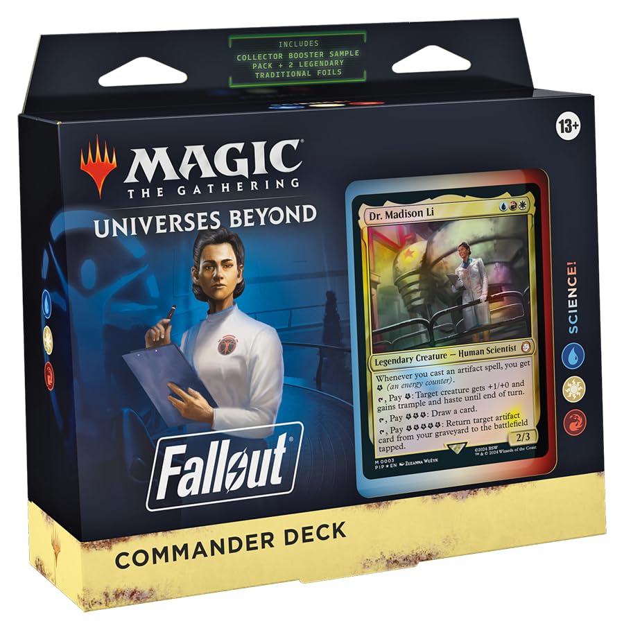 The Gathering Commander Deck Power of English Version Magic "Fallout" "The Science!"