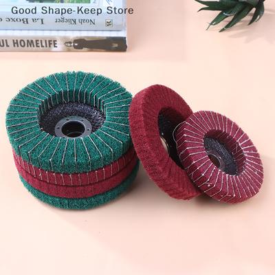Exceptional Quality 5-Inch Non-Woven Nylon Fiber Grinding Wheel for Angle Grinder - Perfect for Metal and Wood - 100/115/125mm