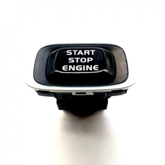 Black Car Engine Start Stop Button Trim Cover For Volvo V40 V60 S60 S80 XC60