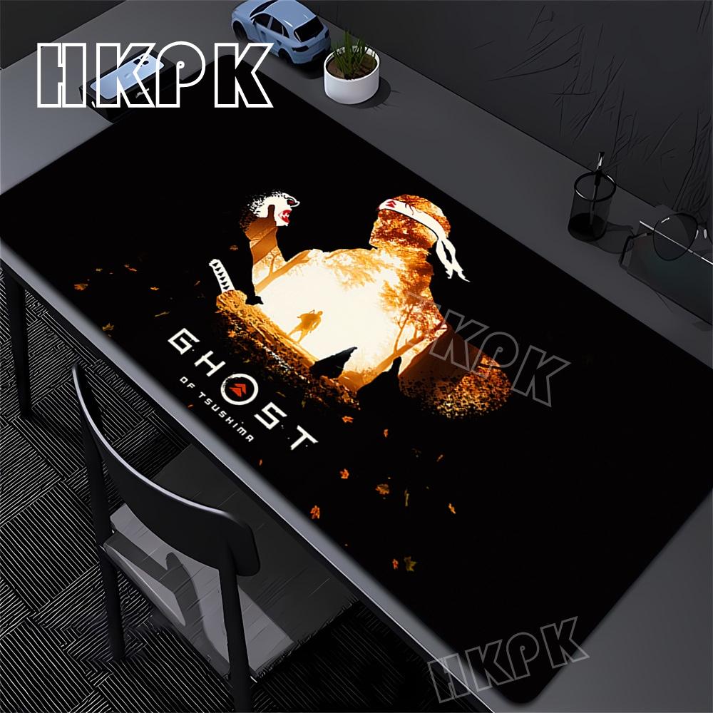 Ghost of Tsushima Mouse Pad XXL Mouse Pad Desk Decor Mat Large Gaming Mouse Pads for Desk Computer Keyboard Laptop Deskmat 90x40