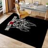 1pc Sons of Anarchy themed Office Carpet Chair Mats - durable polyester rug for home theater, office, dorm room decor - tA77