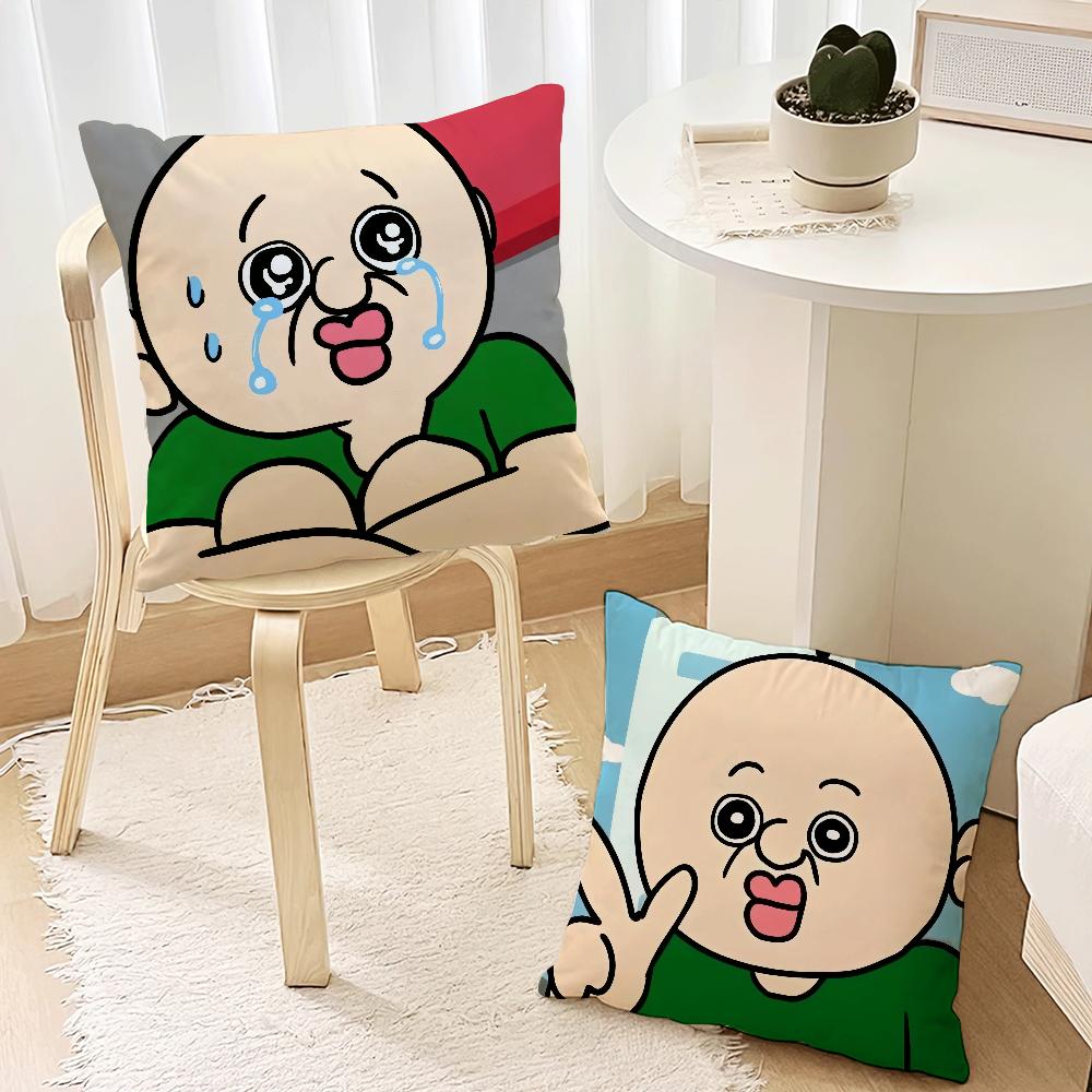 Lustige Bbangbbangs Tagebuch Cartoon Kissen Für Schlafzimmer Auto Café Raum Weich und Wohnzimmer Sofa Dekorative Kissenbezug Hülle