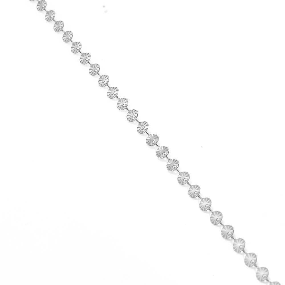 Wholessale 1 Meter Stainles Steel Gold Color Handmade Heart Eye Sunflower Chains for Women Necklace Bracelet Anklet DIY Jewelry