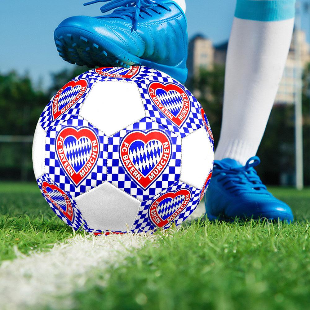 FC Bayern MonacocalcioClubDimensioni Indoor Taglia 5 Pallone da CalcioColoratoCucito a MacchinaPVCPronto per la CompetizioneDurevoleAd Alto Rimbalzo