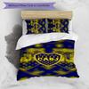 CABJ 3pcs Bedding Set Duvet Cover Closure Includes 1 Duvet Cover & 2 Pillowcases for All Seasons Bedroom Home Dorm Decor