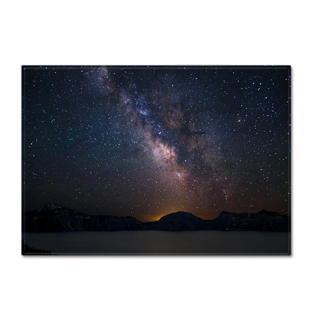 Starry Sky Carpet Feather Wind Bedroom Floor Mat
