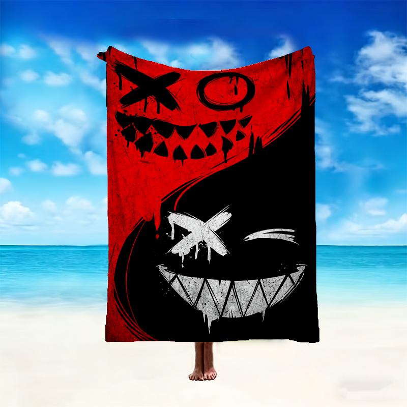 [Demon Blanket] Creative Blanket for Women Men Family Friend on Birthday Mothers Fathers Day Valentines Day