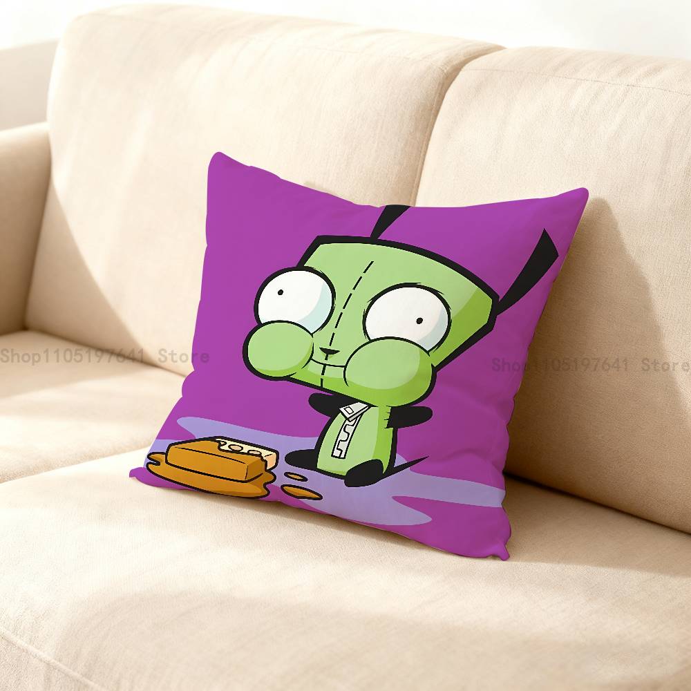 I-Invader Zim Pillow Case Cushion Cover Home Decor Birthday Gift Pillowcover