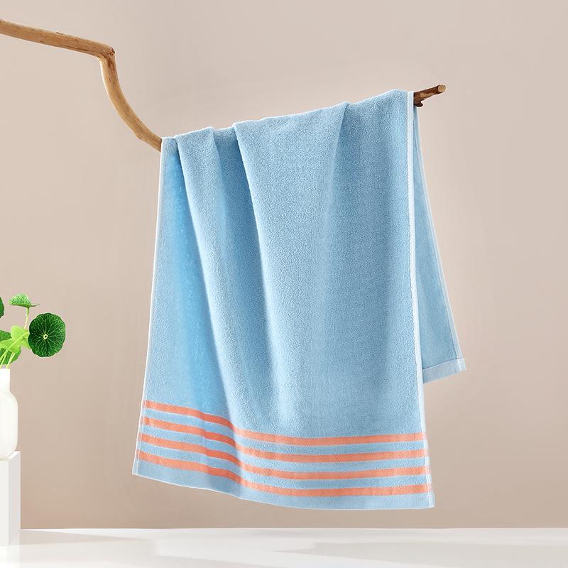Class A Large Absorbent Cotton Bath Towel - Thickened, Adult Size, Polyester-Cotton Blend