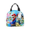 Bros Mario Super Lunch Bag Insulated Food Handbags Case For School Picnic Gifts