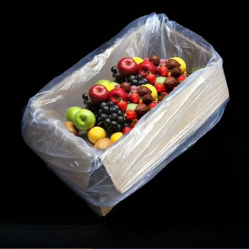 Mehrere Größen verfügbar, Niederdruck-PE-Flachtaschenbeutel, Einweg, Feuchtigkeitsdicht, Innenfutter von Kartons, Aufbewahrung, Verpackungsbeutel