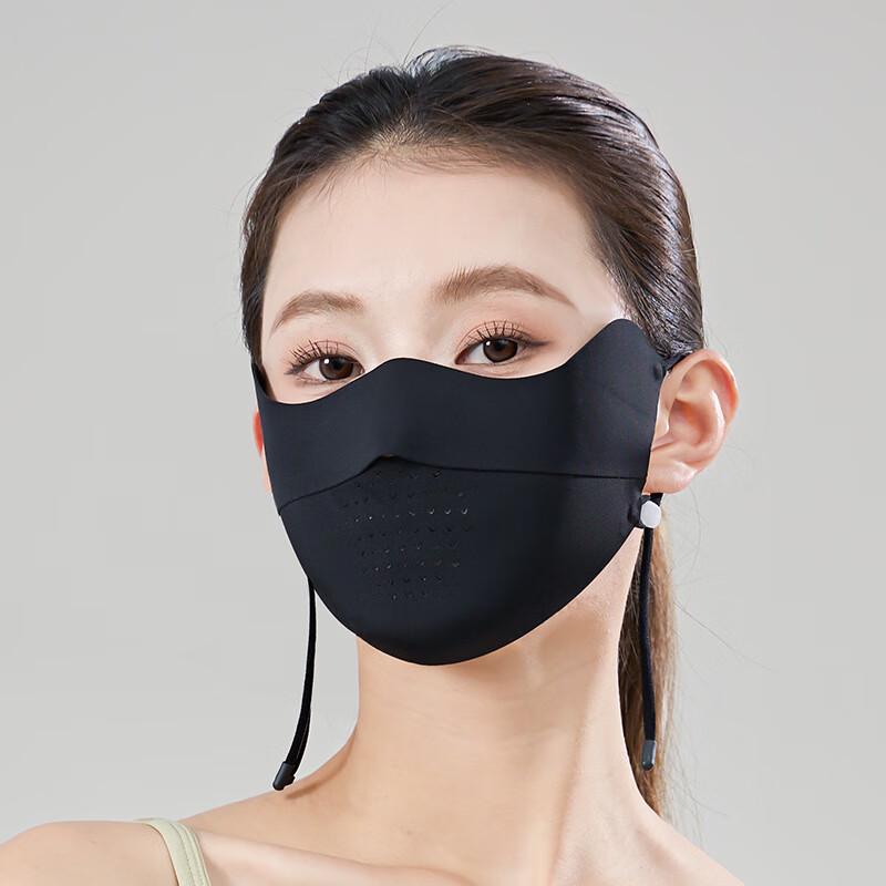 Zhugang Women s Ice Silk Sun Protection Mask