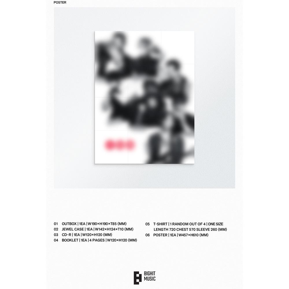 [Pre-Order] BTS ARIRANG Kpop Album CD Photocard Official Limited T-shirt Box Set