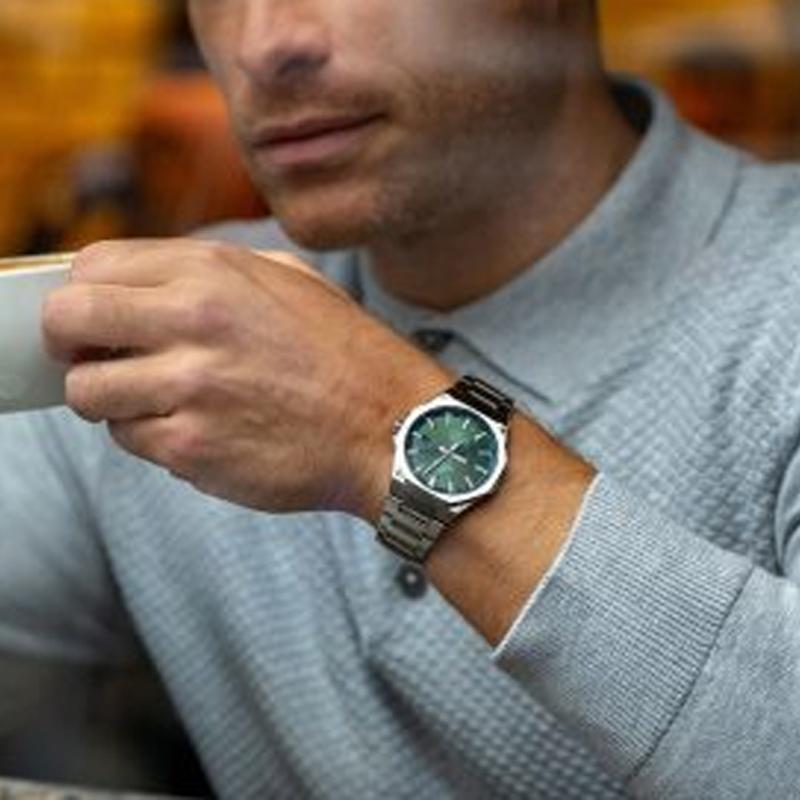 Casio Relógio Masculino EDIFICE Verde EFR-S108D