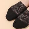 1 4 Pair Thin Pearl Lace Socks Ladies Beaded Lace Socks Ankle Socks Cute Mesh Transparent Lace Liner Socks Invisible