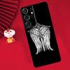 Daryl Dixon Wings Zombie Case For Samsung Galaxy S21 S22 S23 S24 Ultra Plus S20 FE S8 S9 S10 Note 10 20 Ultra Cover