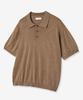 VTWO Cool Washable Polo Knit (Brown)