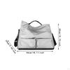 Gym Bag Crossbody Large Capacity Water Resistant Oxford Cloth Duffle Handbag for Outdoor Travel