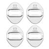 Car-Styling Car Door Lock Cover Auto Emblems Case For Mazda 3 6 Atenza Axela Demio CX3 CX5 MP MS RX8 Car Accessories