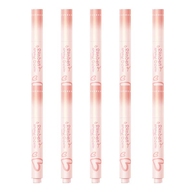 Runben Natural Cherry Tinted Lip Balm - 10-Pack