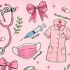 Nursing Graduation Gift Medical Themed Coil Notebook, Double Cover Design Thick Ink-proof Paper Diary Notepad, Spiral Bound Journal for Students