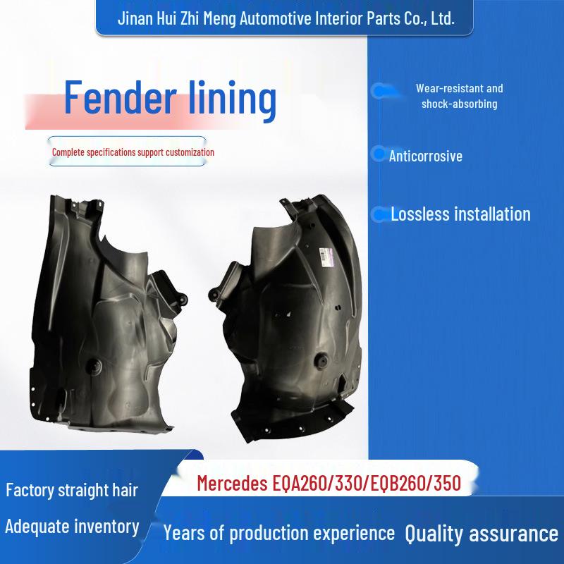 Compatible Fender Liners & Front Wheel Mudguard Covers for Mercedes-Benz EQA/EQB Models 260/330/350