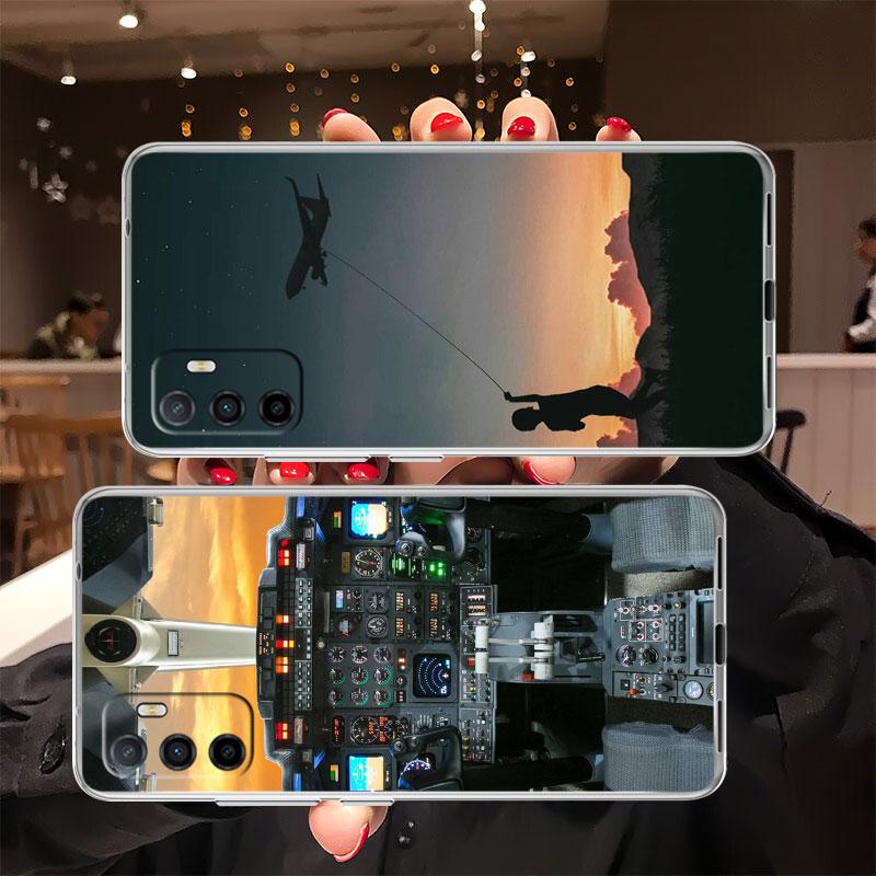 Airplane Aesthetic Art Case for Motorola E13 E15 E20 E22 E22I E22S E30 E32 E40 E7 E7I G Plus Power Play Stylus G22 G14