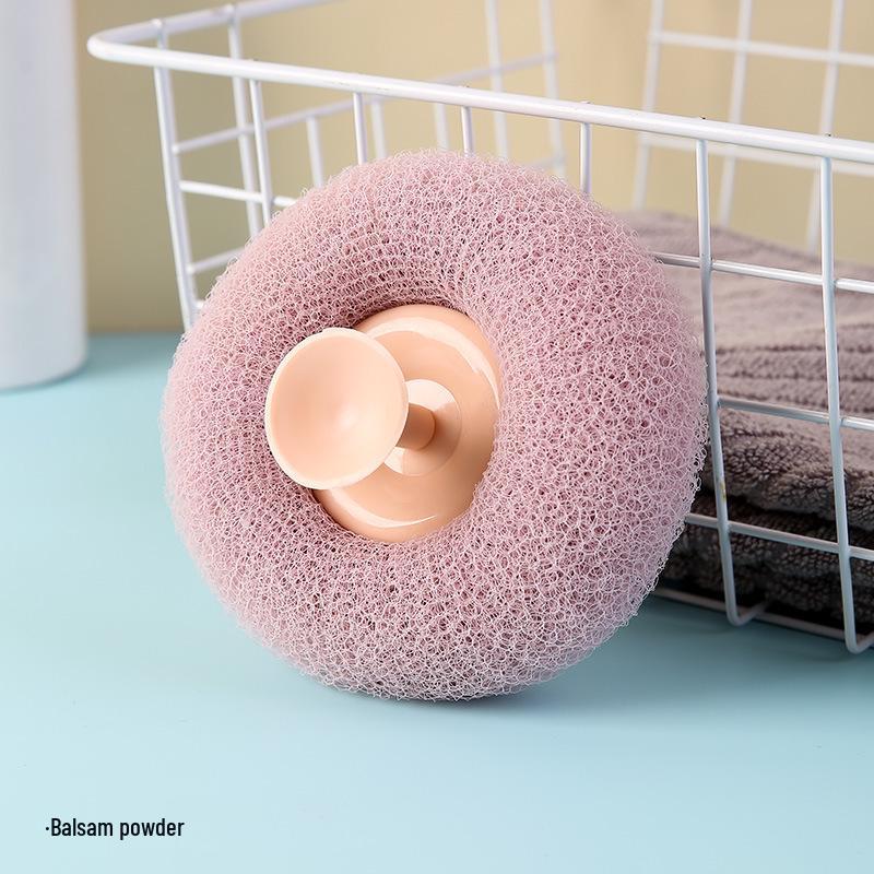 Masażer z przyssawką, kula do kąpieli - Multifunkcyjna szczotka do szorowania i ręcznik