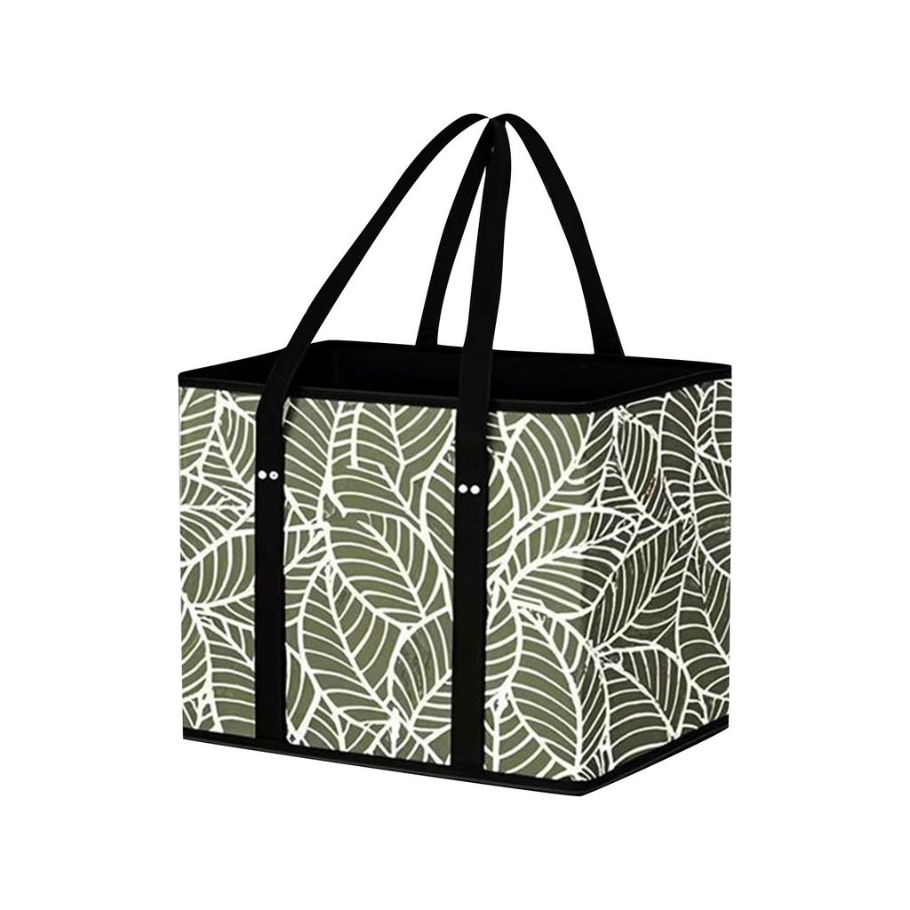 Shopping Bags, Reusable Shopping Bags, Reinforced Bottom, Foldable Tote Bags