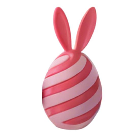 Kaninäggsprydnader 3D-printade Stresslindrande Leksaker för Påskkorgsfyllning Plast Sensoriska Kaninägg Barn Påskfest Favorer