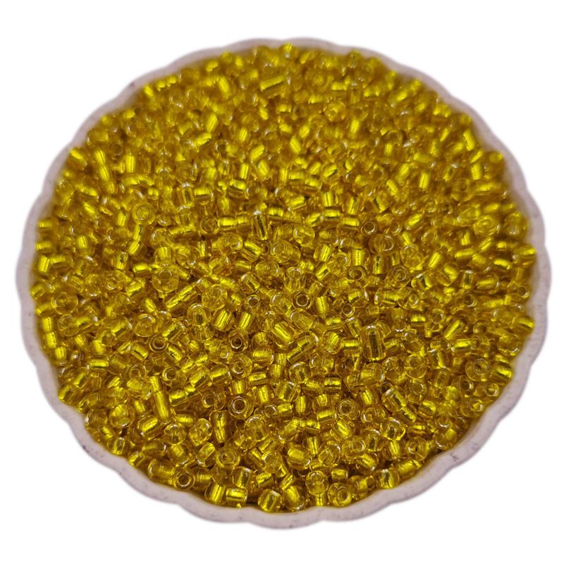 Fashionable Jewelry Making Loose Beads 3mm 4mm For Necklace Bracelet Mini Seed Glass Beads Candy Color Pendant Silver Plated DIY