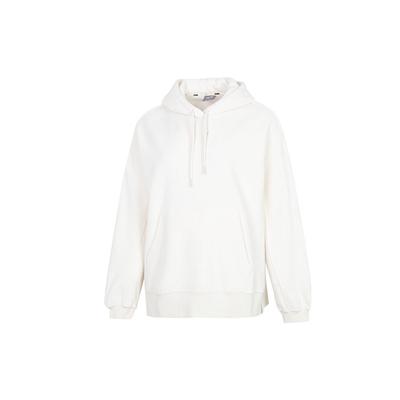 Sweatshirts Women's White Hooded Moderate Regular 672132-65