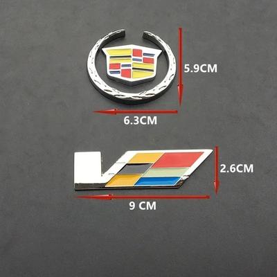Kovová nálepka na auto Přední zadní boční emblém odznak pro ATS BLS CT4 CT6 CTS ESCALADE STS XLR XT4 XT5 XTS SLS Příslušenství