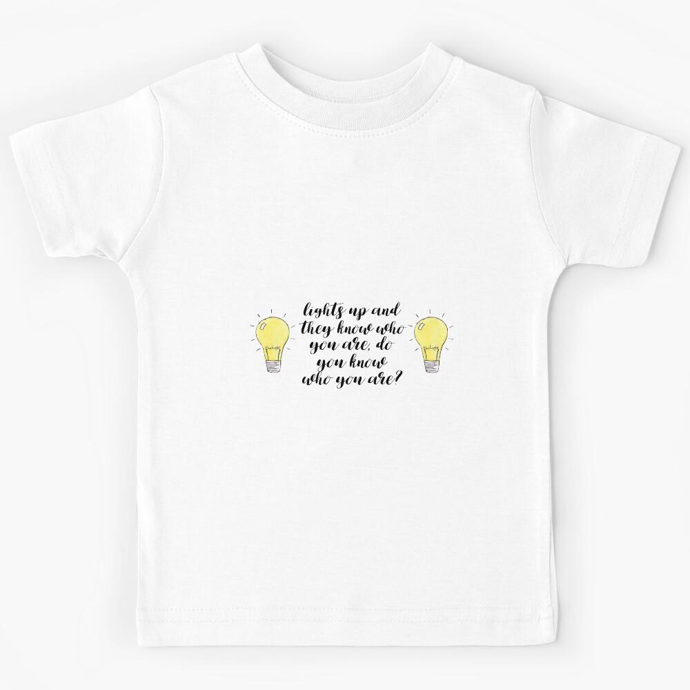 LIGHTS UP | DYKWYA? Kids T-Shirt 130