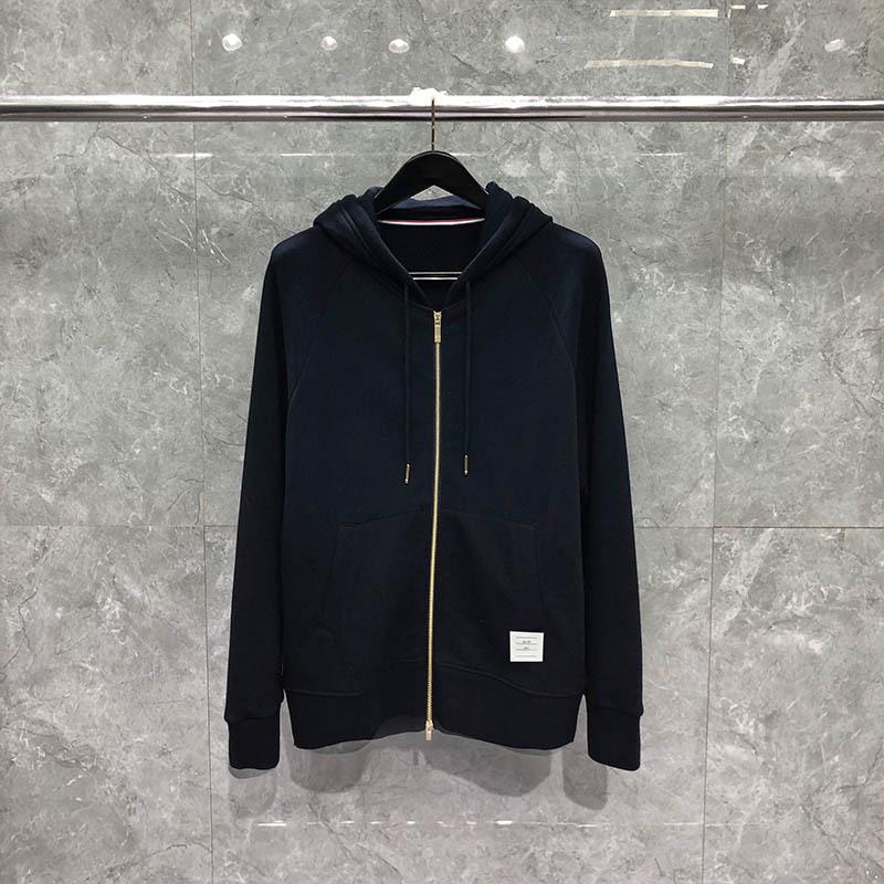TIME BREATHE Unisex Zip-Up Hooded Sweatshirt: Spring/Autumn Streetwear Jacket