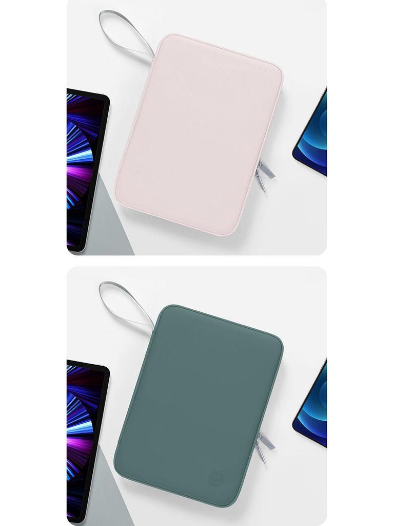 Wasserdichte Leder-Handtasche für Tablet & Laptop – Herren- & Damen-Sturzschutz, tragbare iPad-Aufbewahrung