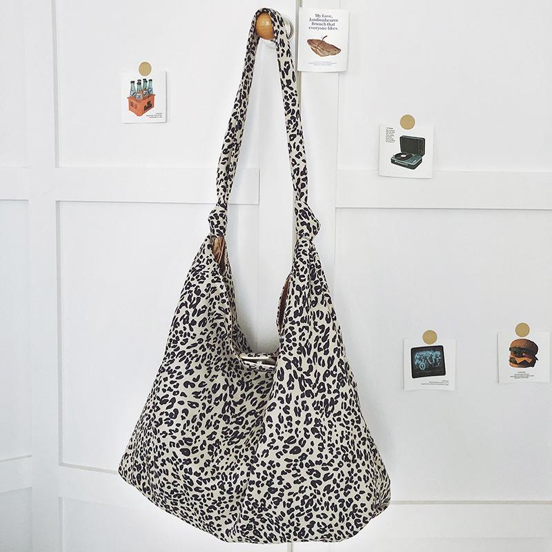 

Сумка с леопардовым принтом женская большой вместимости новая осенне-зимняя универсальная ретро сумка через плечо повседневная сумка-тоут для поездок на работу бежевый