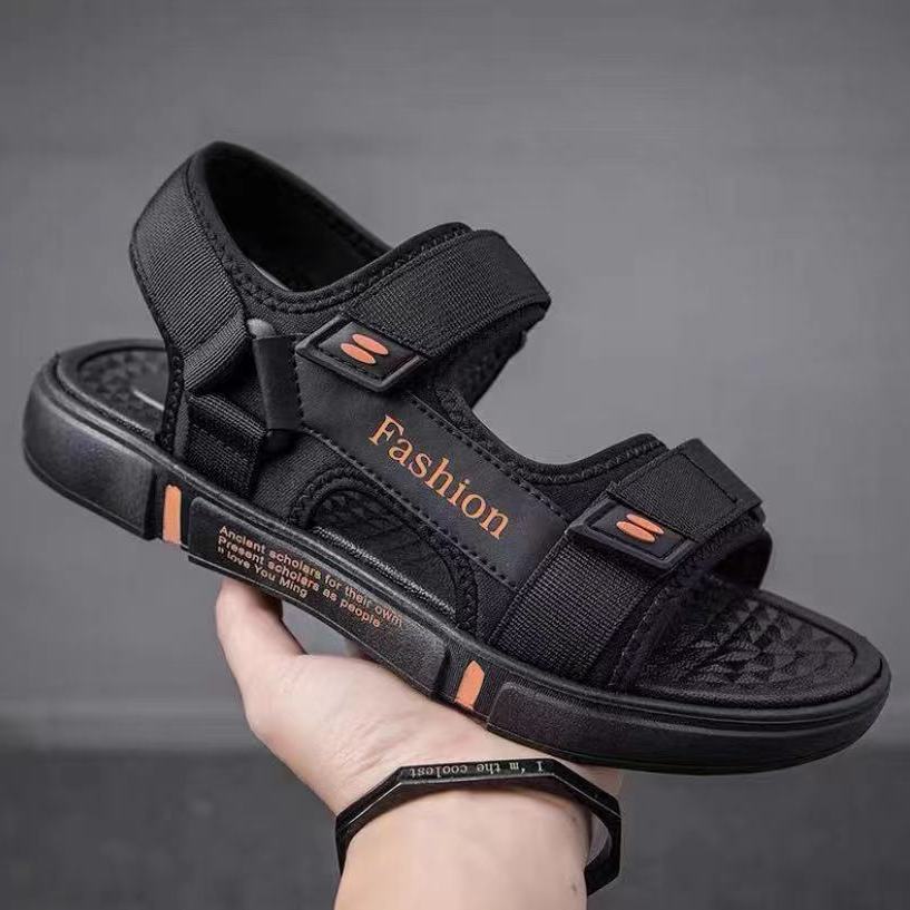 Fashion Sandals Men New Summer Non-slip Wear Soft Bottom Slides Men Driving Sports Men Sandals