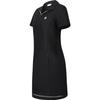 Simple Logo Waist-Defining Golf Sports Polo Dress Women Dresses Black A11W335306F-BK