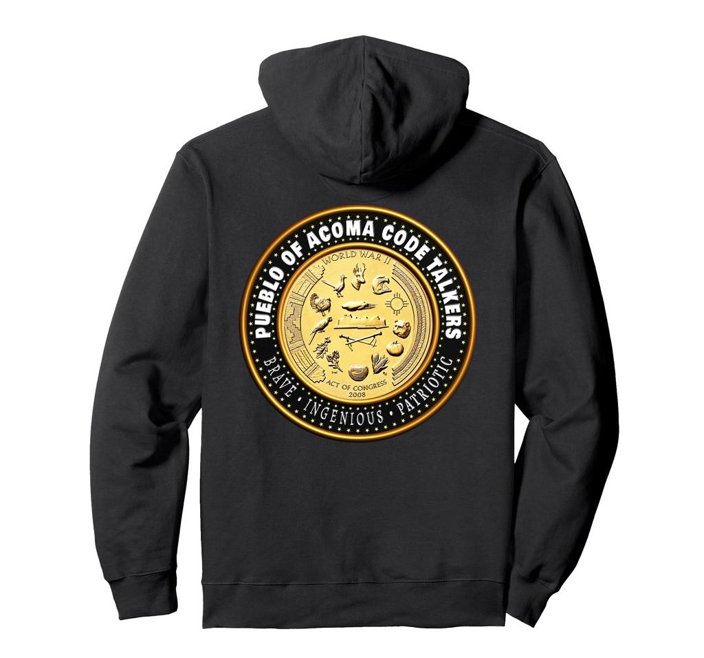 Acoma Pueblo Code Talkers Salute To History Lovers Hoodie